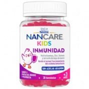 Nancare kids inmunidad  30 gominolas sabor a frutas del bosque y frambuesa