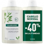 Klorane champu a la leche de avena  1 envase 400 ml