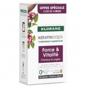 Klorane trio keratincaps  3 cajas 30 capsulas