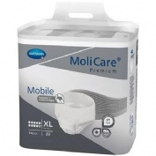 Absorbente incontinencia orina ligera con slip - molicare premium mobile 10d (14 unidades talla xl)