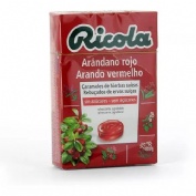 Ricola caramelos sin azucar (1 envase 50 g sabor arandano)