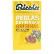 Ricola perlas sin azucar hierbas (1 envase 25 g)