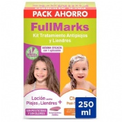FULLMARKS ANTIPIOJOS Y LIENDRES CHAMPU + LOCION - PEDICULICIDA (KIT 100+150 ML)