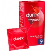 DUREX SENSITIVO SUAVE - PRESERVATIVOS (12 U)