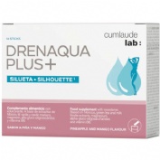 Cumlaude lab: drenaqua plus+  14 sticks 2,88 g sabor piña y mango