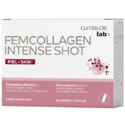 Cumlaude lab: femcollagen intense shot  7 viales 25 ml sabor arandano