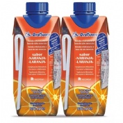 Bioralsuero  2 tetrabriks 330 ml sabor naranja