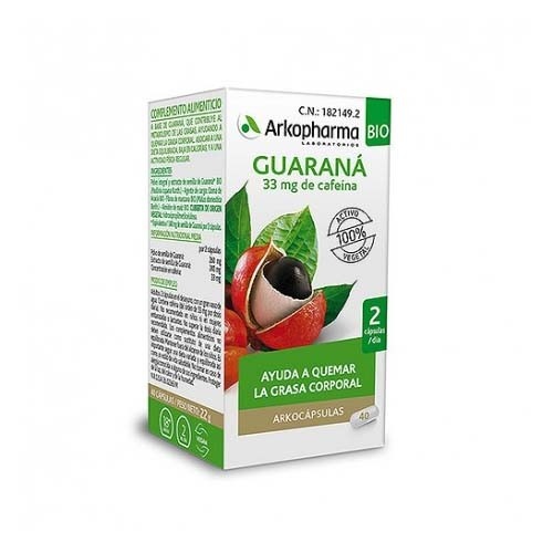 Guarana arkopharma (45 capsulas)