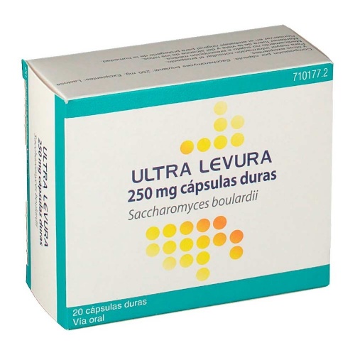 ULTRA-LEVURA 250 MG CAPSULAS DURAS , 20 cápsulas