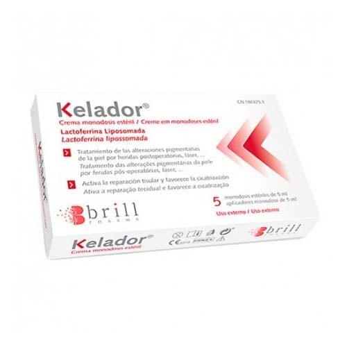 Kelador crema monodosis esteril (5 x 5 ml)