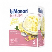 Bimanan sustitutivo natilla  6 sobres 50 g sabor limon