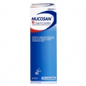 MUCOSAN 6 MG/ML JARABE, 1 frasco de 250 ml