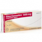 GINE-CANESTEN 500 mg COMPRIMIDO VAGINAL , 1 comprimido