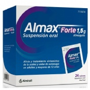 ALMAX FORTE 1,5 g SUSPENSION ORAL,24 sobres